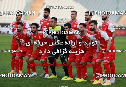 1550866, Tehran, Iran, لیگ برتر فوتبال ایران، Persian Gulf Cup، Week 7، First Leg، Persepolis 0 v 0 Sepahan on 2021/01/05 at Azadi Stadium