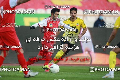 1550890, Tehran, Iran, لیگ برتر فوتبال ایران، Persian Gulf Cup، Week 7، First Leg، Persepolis 0 v 0 Sepahan on 2021/01/05 at Azadi Stadium