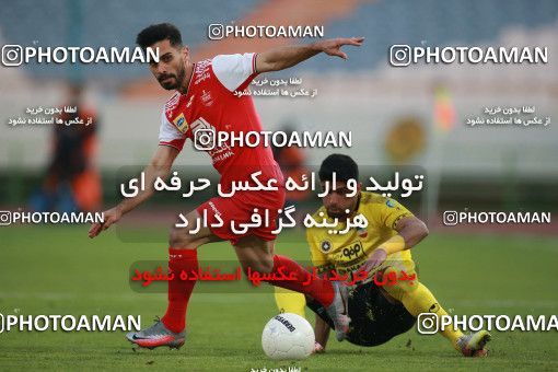 1550868, Tehran, Iran, لیگ برتر فوتبال ایران، Persian Gulf Cup، Week 7، First Leg، Persepolis 0 v 0 Sepahan on 2021/01/05 at Azadi Stadium