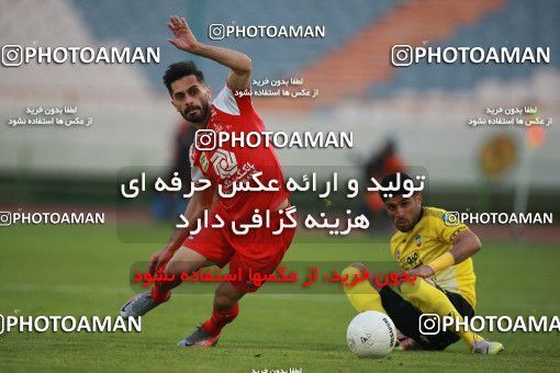 1550983, Tehran, Iran, لیگ برتر فوتبال ایران، Persian Gulf Cup، Week 7، First Leg، Persepolis 0 v 0 Sepahan on 2021/01/05 at Azadi Stadium