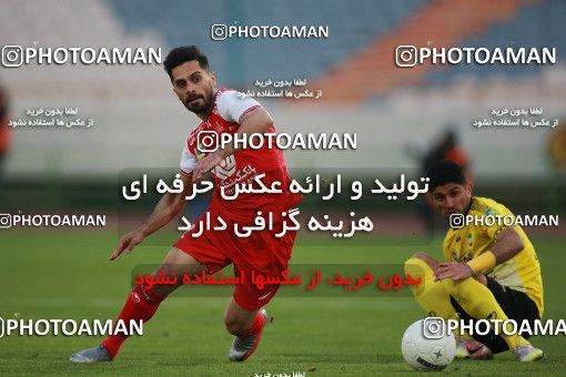 1550904, Tehran, Iran, لیگ برتر فوتبال ایران، Persian Gulf Cup، Week 7، First Leg، Persepolis 0 v 0 Sepahan on 2021/01/05 at Azadi Stadium