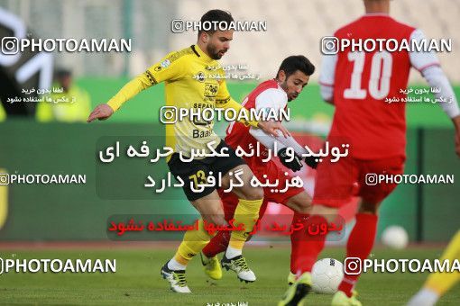 1550856, Tehran, Iran, لیگ برتر فوتبال ایران، Persian Gulf Cup، Week 7، First Leg، Persepolis 0 v 0 Sepahan on 2021/01/05 at Azadi Stadium