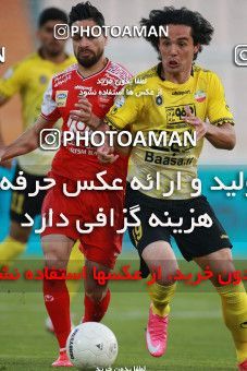 1550806, Tehran, Iran, لیگ برتر فوتبال ایران، Persian Gulf Cup، Week 7، First Leg، Persepolis 0 v 0 Sepahan on 2021/01/05 at Azadi Stadium