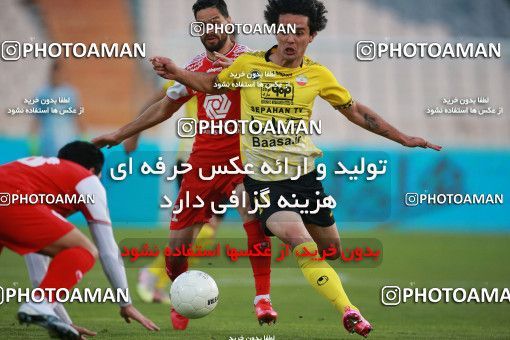 1550979, Tehran, Iran, لیگ برتر فوتبال ایران، Persian Gulf Cup، Week 7، First Leg، Persepolis 0 v 0 Sepahan on 2021/01/05 at Azadi Stadium