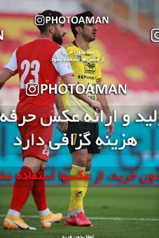 1550891, Tehran, Iran, لیگ برتر فوتبال ایران، Persian Gulf Cup، Week 7، First Leg، Persepolis 0 v 0 Sepahan on 2021/01/05 at Azadi Stadium
