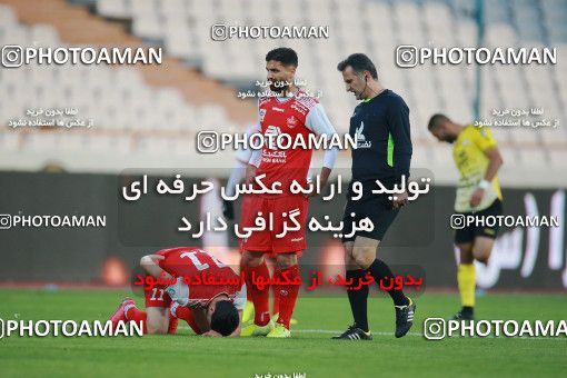 1550965, Tehran, Iran, لیگ برتر فوتبال ایران، Persian Gulf Cup، Week 7، First Leg، Persepolis 0 v 0 Sepahan on 2021/01/05 at Azadi Stadium