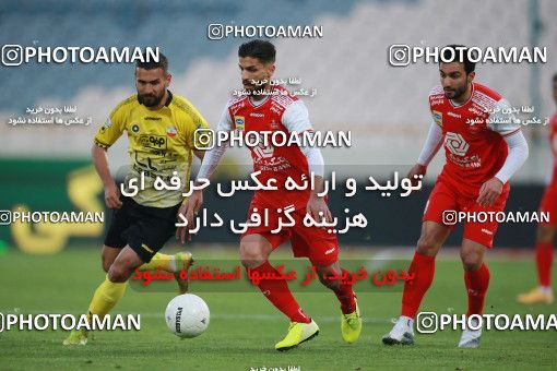 1550819, Tehran, Iran, لیگ برتر فوتبال ایران، Persian Gulf Cup، Week 7، First Leg، Persepolis 0 v 0 Sepahan on 2021/01/05 at Azadi Stadium