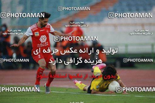 1550930, Tehran, Iran, لیگ برتر فوتبال ایران، Persian Gulf Cup، Week 7، First Leg، Persepolis 0 v 0 Sepahan on 2021/01/05 at Azadi Stadium
