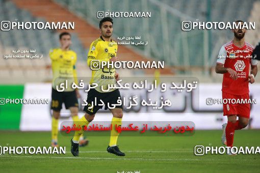 1550867, Tehran, Iran, لیگ برتر فوتبال ایران، Persian Gulf Cup، Week 7، First Leg، Persepolis 0 v 0 Sepahan on 2021/01/05 at Azadi Stadium