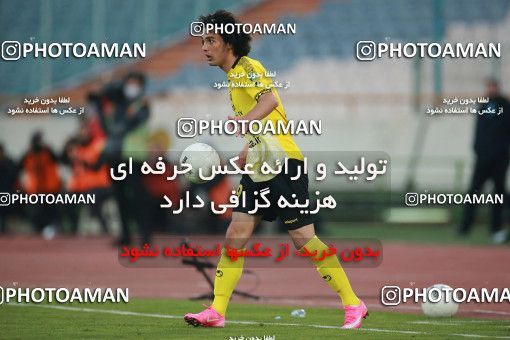 1550796, Tehran, Iran, لیگ برتر فوتبال ایران، Persian Gulf Cup، Week 7، First Leg، Persepolis 0 v 0 Sepahan on 2021/01/05 at Azadi Stadium