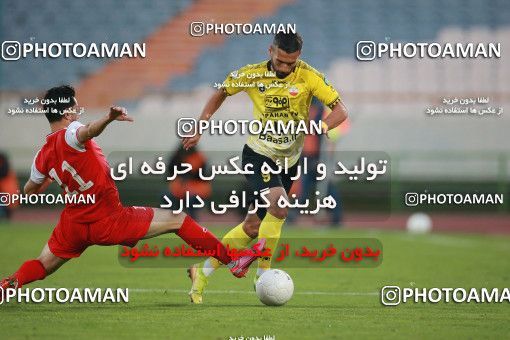 1550922, Tehran, Iran, لیگ برتر فوتبال ایران، Persian Gulf Cup، Week 7، First Leg، Persepolis 0 v 0 Sepahan on 2021/01/05 at Azadi Stadium