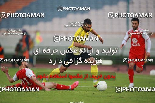 1550894, Tehran, Iran, لیگ برتر فوتبال ایران، Persian Gulf Cup، Week 7، First Leg، Persepolis 0 v 0 Sepahan on 2021/01/05 at Azadi Stadium