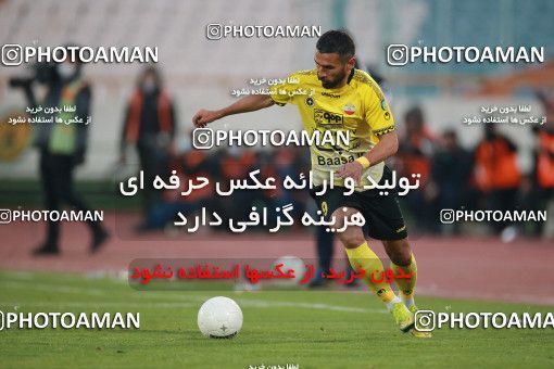 1550805, Tehran, Iran, لیگ برتر فوتبال ایران، Persian Gulf Cup، Week 7، First Leg، Persepolis 0 v 0 Sepahan on 2021/01/05 at Azadi Stadium