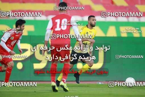 1550932, Tehran, Iran, لیگ برتر فوتبال ایران، Persian Gulf Cup، Week 7، First Leg، Persepolis 0 v 0 Sepahan on 2021/01/05 at Azadi Stadium