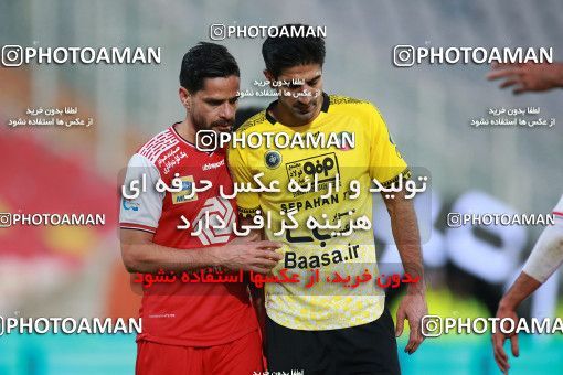 1550830, Tehran, Iran, لیگ برتر فوتبال ایران، Persian Gulf Cup، Week 7، First Leg، Persepolis 0 v 0 Sepahan on 2021/01/05 at Azadi Stadium