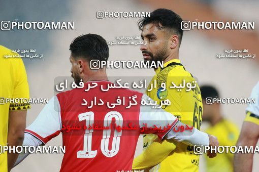 1550966, Tehran, Iran, لیگ برتر فوتبال ایران، Persian Gulf Cup، Week 7، First Leg، Persepolis 0 v 0 Sepahan on 2021/01/05 at Azadi Stadium