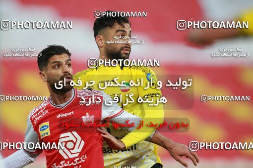 1550860, Tehran, Iran, لیگ برتر فوتبال ایران، Persian Gulf Cup، Week 7، First Leg، Persepolis 0 v 0 Sepahan on 2021/01/05 at Azadi Stadium