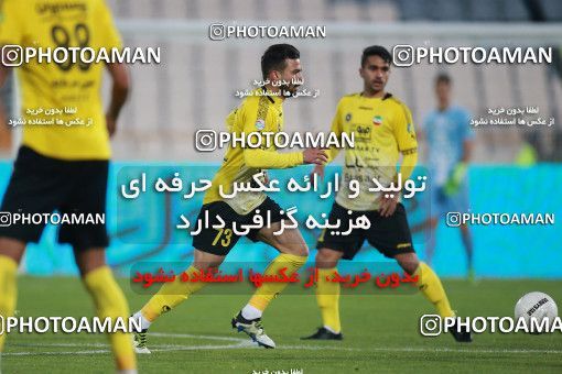 1550786, Tehran, Iran, لیگ برتر فوتبال ایران، Persian Gulf Cup، Week 7، First Leg، Persepolis 0 v 0 Sepahan on 2021/01/05 at Azadi Stadium