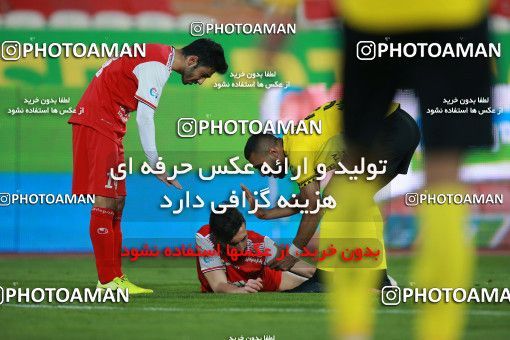 1550912, Tehran, Iran, لیگ برتر فوتبال ایران، Persian Gulf Cup، Week 7، First Leg، Persepolis 0 v 0 Sepahan on 2021/01/05 at Azadi Stadium