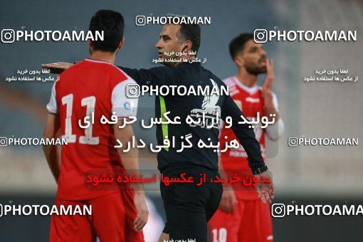 1550859, Tehran, Iran, لیگ برتر فوتبال ایران، Persian Gulf Cup، Week 7، First Leg، Persepolis 0 v 0 Sepahan on 2021/01/05 at Azadi Stadium