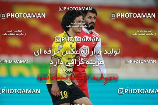 1551001, Tehran, Iran, لیگ برتر فوتبال ایران، Persian Gulf Cup، Week 7، First Leg، Persepolis 0 v 0 Sepahan on 2021/01/05 at Azadi Stadium