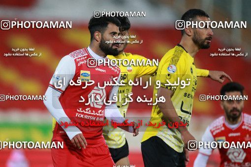 1551028, Tehran, Iran, لیگ برتر فوتبال ایران، Persian Gulf Cup، Week 7، First Leg، Persepolis 0 v 0 Sepahan on 2021/01/05 at Azadi Stadium