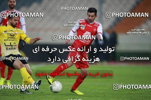 1551161, Tehran, Iran, لیگ برتر فوتبال ایران، Persian Gulf Cup، Week 7، First Leg، Persepolis 0 v 0 Sepahan on 2021/01/05 at Azadi Stadium