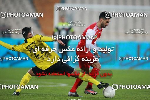 1551107, Tehran, Iran, لیگ برتر فوتبال ایران، Persian Gulf Cup، Week 7، First Leg، Persepolis 0 v 0 Sepahan on 2021/01/05 at Azadi Stadium