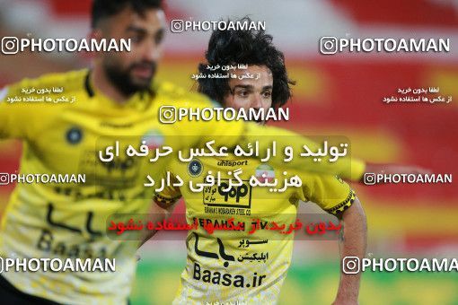 1551061, Tehran, Iran, لیگ برتر فوتبال ایران، Persian Gulf Cup، Week 7، First Leg، Persepolis 0 v 0 Sepahan on 2021/01/05 at Azadi Stadium