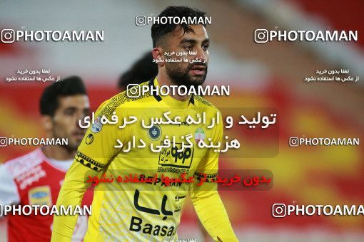 1551147, Tehran, Iran, لیگ برتر فوتبال ایران، Persian Gulf Cup، Week 7، First Leg، Persepolis 0 v 0 Sepahan on 2021/01/05 at Azadi Stadium