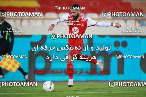 1551088, Tehran, Iran, لیگ برتر فوتبال ایران، Persian Gulf Cup، Week 7، First Leg، Persepolis 0 v 0 Sepahan on 2021/01/05 at Azadi Stadium