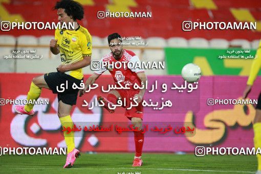 1551002, Tehran, Iran, لیگ برتر فوتبال ایران، Persian Gulf Cup، Week 7، First Leg، Persepolis 0 v 0 Sepahan on 2021/01/05 at Azadi Stadium