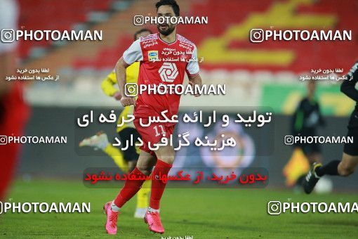 1551173, Tehran, Iran, لیگ برتر فوتبال ایران، Persian Gulf Cup، Week 7، First Leg، Persepolis 0 v 0 Sepahan on 2021/01/05 at Azadi Stadium