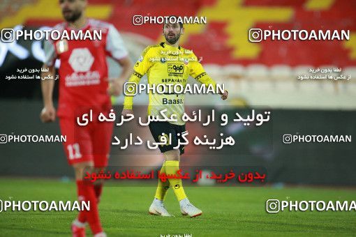 1551283, Tehran, Iran, لیگ برتر فوتبال ایران، Persian Gulf Cup، Week 7، First Leg، Persepolis 0 v 0 Sepahan on 2021/01/05 at Azadi Stadium