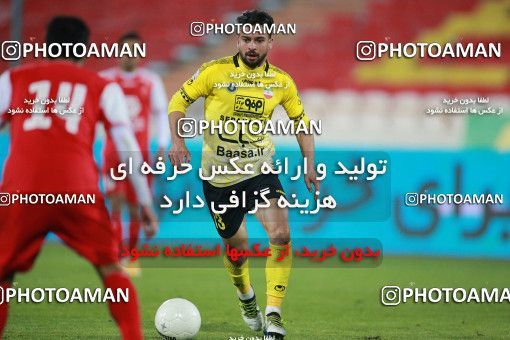 1551206, Tehran, Iran, لیگ برتر فوتبال ایران، Persian Gulf Cup، Week 7، First Leg، Persepolis 0 v 0 Sepahan on 2021/01/05 at Azadi Stadium