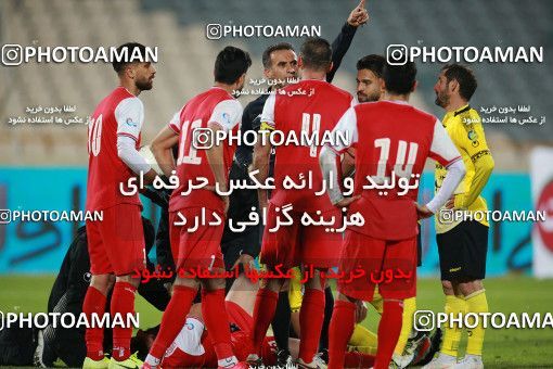 1551280, Tehran, Iran, لیگ برتر فوتبال ایران، Persian Gulf Cup، Week 7، First Leg، Persepolis 0 v 0 Sepahan on 2021/01/05 at Azadi Stadium