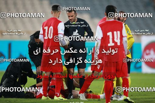 1551209, Tehran, Iran, لیگ برتر فوتبال ایران، Persian Gulf Cup، Week 7، First Leg، Persepolis 0 v 0 Sepahan on 2021/01/05 at Azadi Stadium