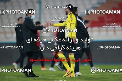 1551260, Tehran, Iran, لیگ برتر فوتبال ایران، Persian Gulf Cup، Week 7، First Leg، Persepolis 0 v 0 Sepahan on 2021/01/05 at Azadi Stadium