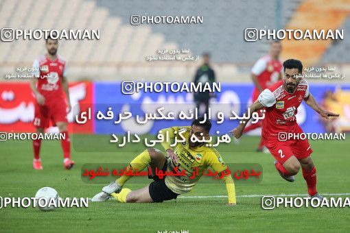 1708730, Tehran, Iran, لیگ برتر فوتبال ایران، Persian Gulf Cup، Week 7، First Leg، Persepolis 0 v 0 Sepahan on 2021/01/05 at Azadi Stadium