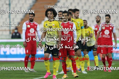 1708687, Tehran, Iran, لیگ برتر فوتبال ایران، Persian Gulf Cup، Week 7، First Leg، Persepolis 0 v 0 Sepahan on 2021/01/05 at Azadi Stadium