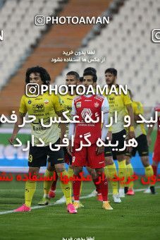 1708667, Tehran, Iran, لیگ برتر فوتبال ایران، Persian Gulf Cup، Week 7، First Leg، Persepolis 0 v 0 Sepahan on 2021/01/05 at Azadi Stadium