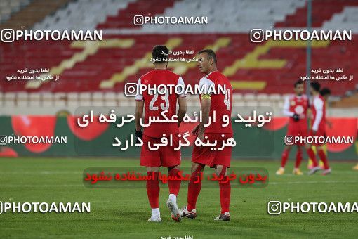 1708675, Tehran, Iran, لیگ برتر فوتبال ایران، Persian Gulf Cup، Week 7، First Leg، Persepolis 0 v 0 Sepahan on 2021/01/05 at Azadi Stadium