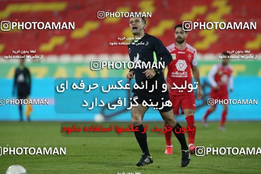 1708750, Tehran, Iran, لیگ برتر فوتبال ایران، Persian Gulf Cup، Week 7، First Leg، Persepolis 0 v 0 Sepahan on 2021/01/05 at Azadi Stadium