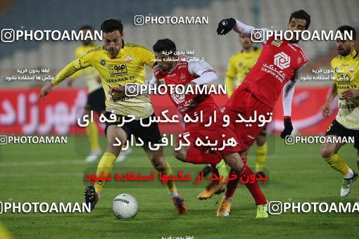 1708663, Tehran, Iran, لیگ برتر فوتبال ایران، Persian Gulf Cup، Week 7، First Leg، Persepolis 0 v 0 Sepahan on 2021/01/05 at Azadi Stadium