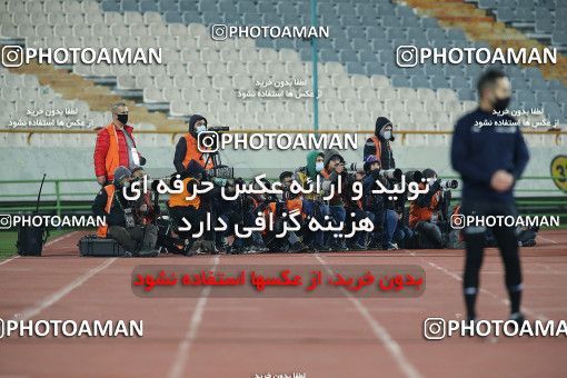 1708649, Tehran, Iran, لیگ برتر فوتبال ایران، Persian Gulf Cup، Week 7، First Leg، Persepolis 0 v 0 Sepahan on 2021/01/05 at Azadi Stadium
