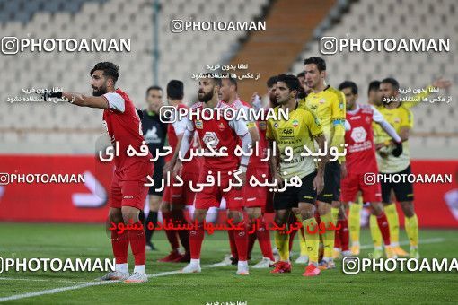 1708726, Tehran, Iran, لیگ برتر فوتبال ایران، Persian Gulf Cup، Week 7، First Leg، Persepolis 0 v 0 Sepahan on 2021/01/05 at Azadi Stadium
