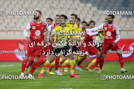 1708706, Tehran, Iran, لیگ برتر فوتبال ایران، Persian Gulf Cup، Week 7، First Leg، Persepolis 0 v 0 Sepahan on 2021/01/05 at Azadi Stadium