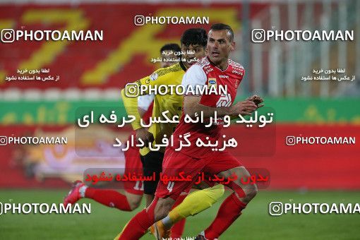 1708651, Tehran, Iran, لیگ برتر فوتبال ایران، Persian Gulf Cup، Week 7، First Leg، Persepolis 0 v 0 Sepahan on 2021/01/05 at Azadi Stadium