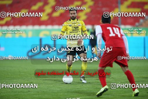 1708707, Tehran, Iran, لیگ برتر فوتبال ایران، Persian Gulf Cup، Week 7، First Leg، Persepolis 0 v 0 Sepahan on 2021/01/05 at Azadi Stadium