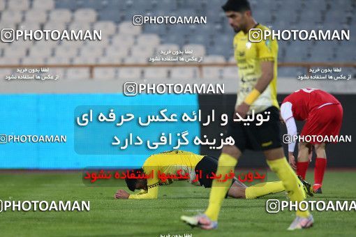 1708724, Tehran, Iran, لیگ برتر فوتبال ایران، Persian Gulf Cup، Week 7، First Leg، Persepolis 0 v 0 Sepahan on 2021/01/05 at Azadi Stadium